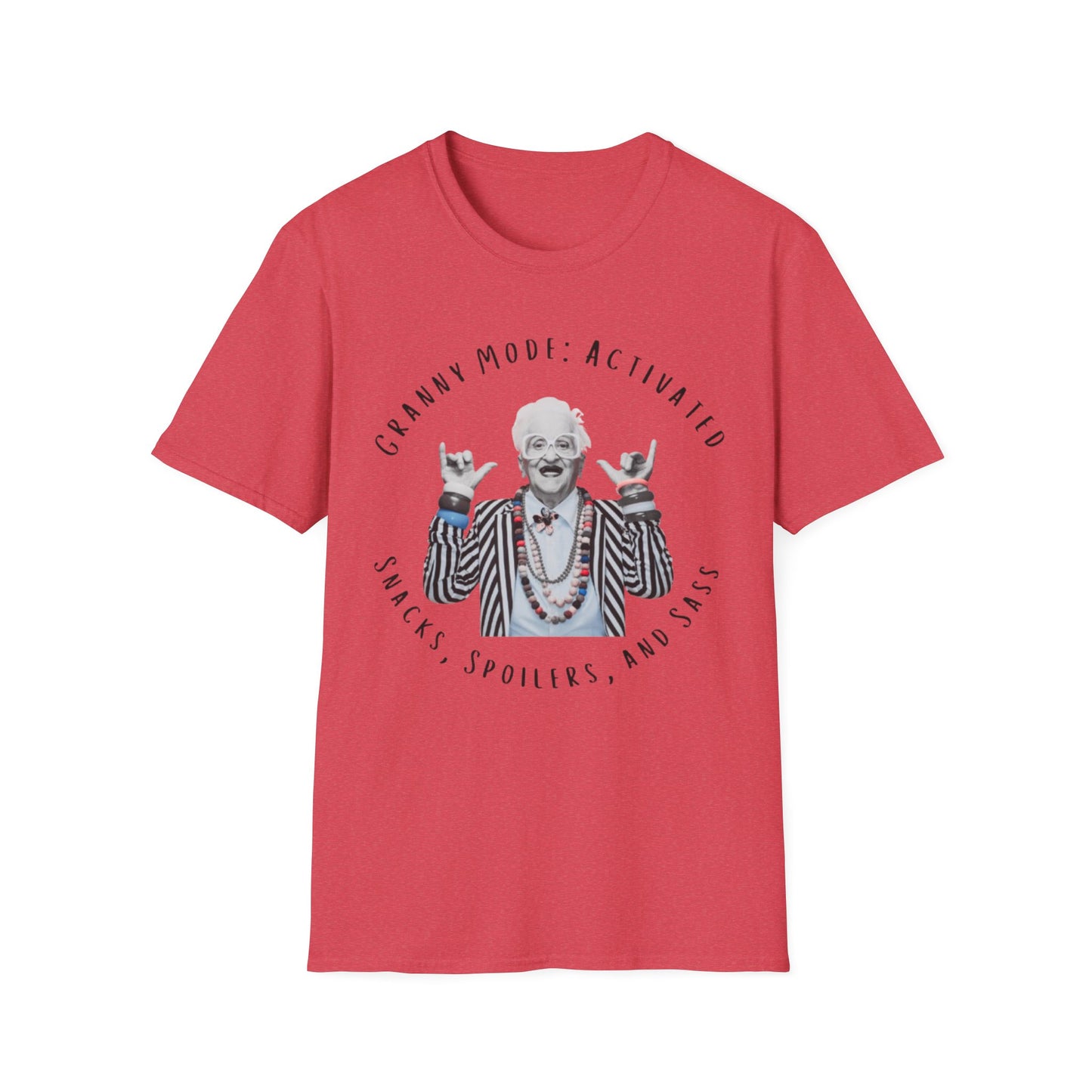 Granny Mode Activated T-Shirt, Fun Unisex Tee, Gift for Grandma, Family Reunion Apparel, Quirky Humor Shirt
