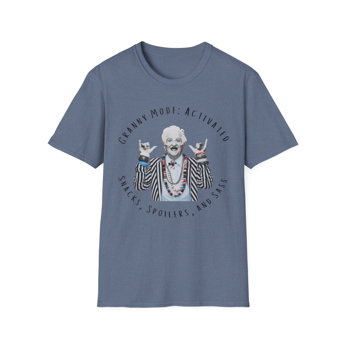 Granny Mode Activated T-Shirt, Fun Unisex Tee, Gift for Grandma, Family Reunion Apparel, Quirky Humor Shirt