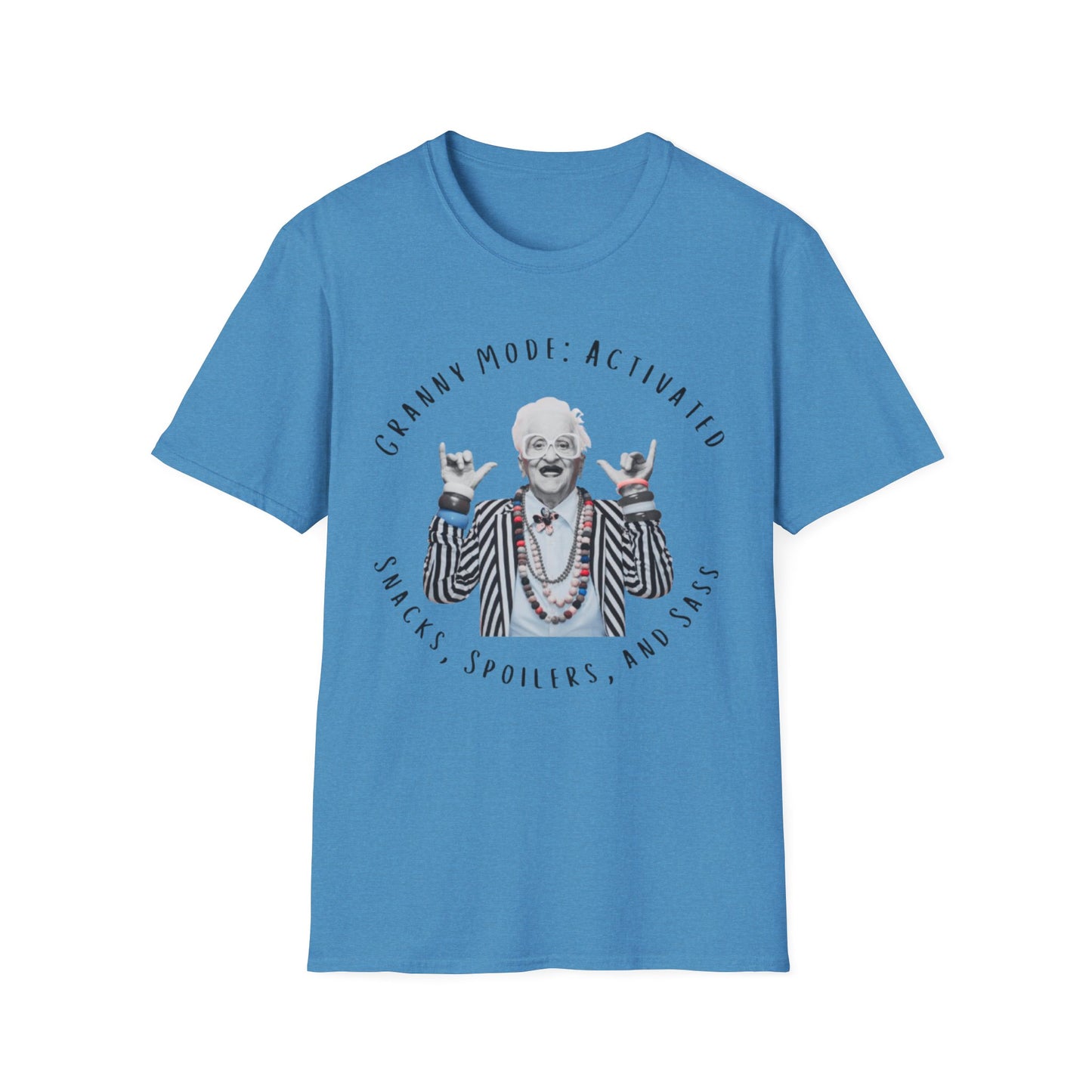 Granny Mode Activated T-Shirt, Fun Unisex Tee, Gift for Grandma, Family Reunion Apparel, Quirky Humor Shirt
