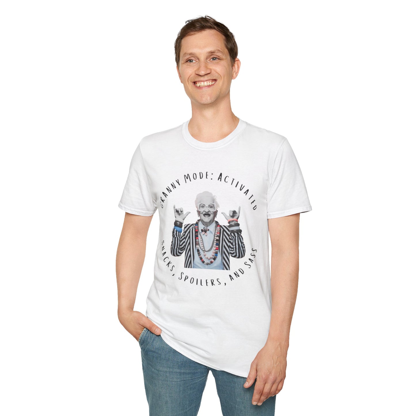 Granny Mode Activated T-Shirt, Fun Unisex Tee, Gift for Grandma, Family Reunion Apparel, Quirky Humor Shirt