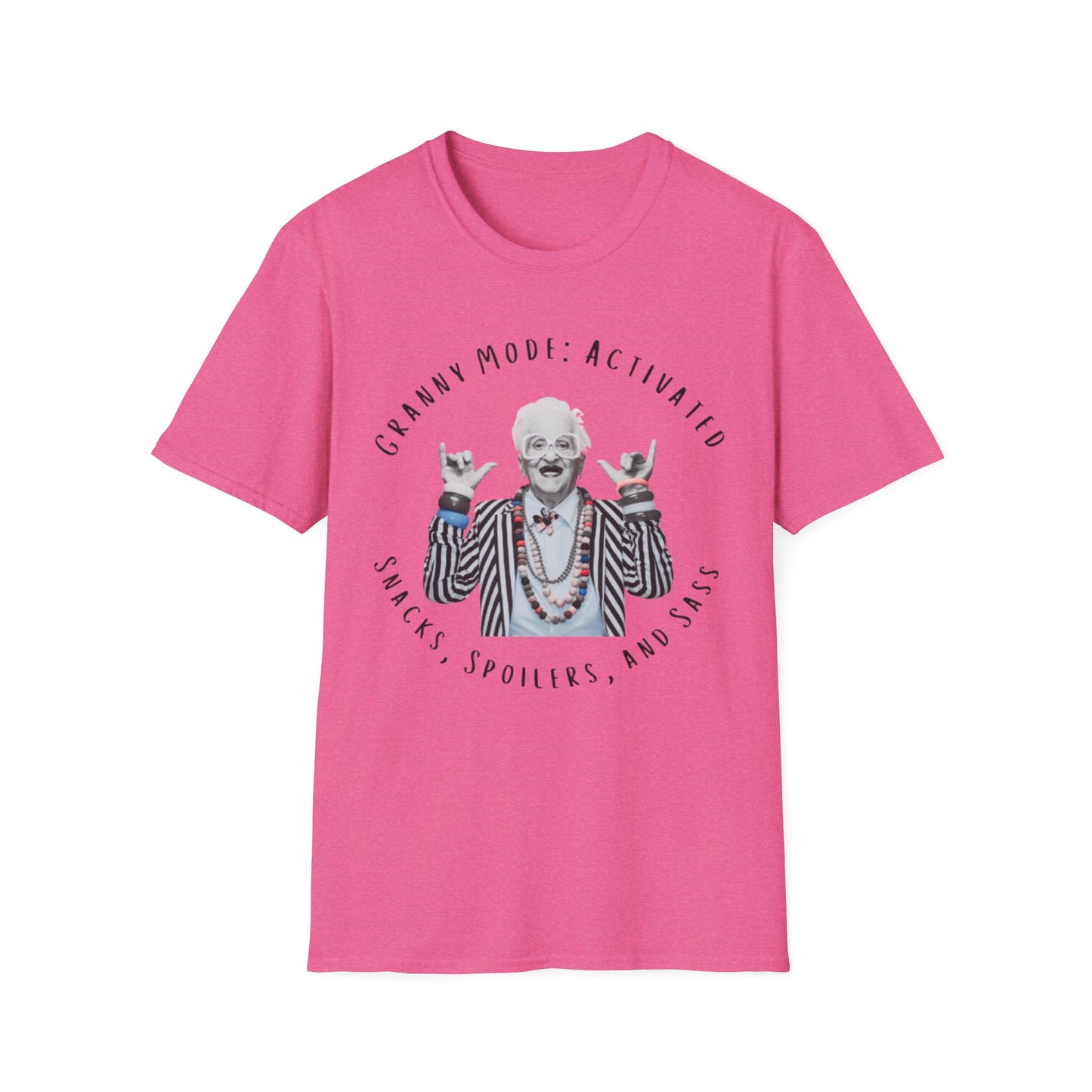 Granny Mode Activated T-Shirt, Fun Unisex Tee, Gift for Grandma, Family Reunion Apparel, Quirky Humor Shirt