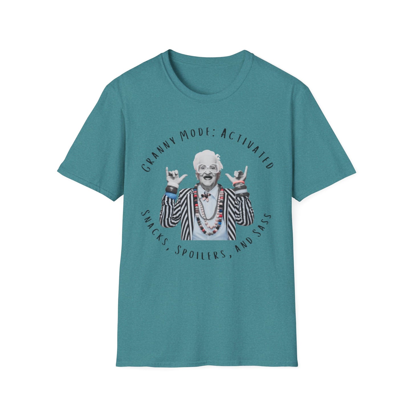 Granny Mode Activated T-Shirt, Fun Unisex Tee, Gift for Grandma, Family Reunion Apparel, Quirky Humor Shirt