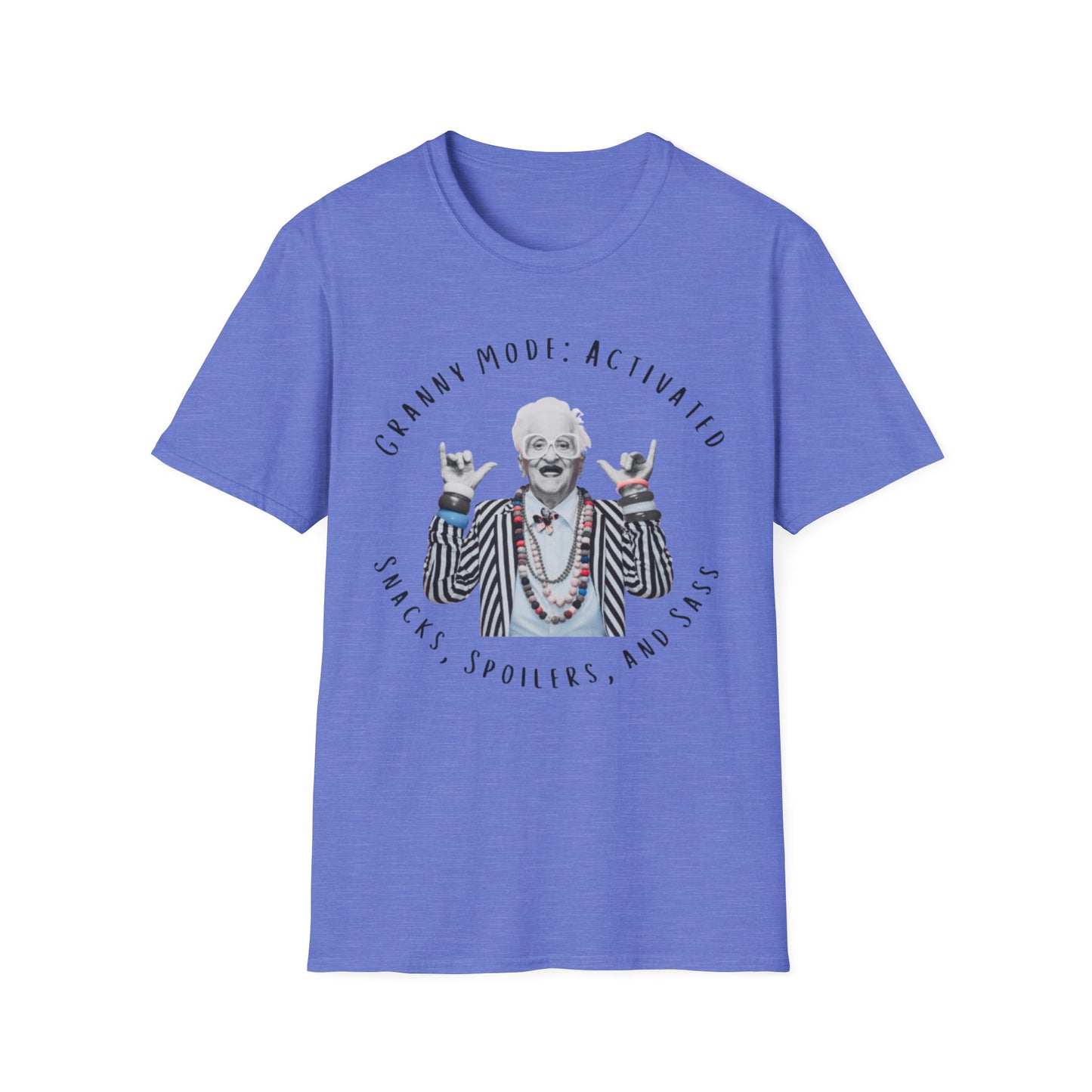 Granny Mode Activated T-Shirt, Fun Unisex Tee, Gift for Grandma, Family Reunion Apparel, Quirky Humor Shirt