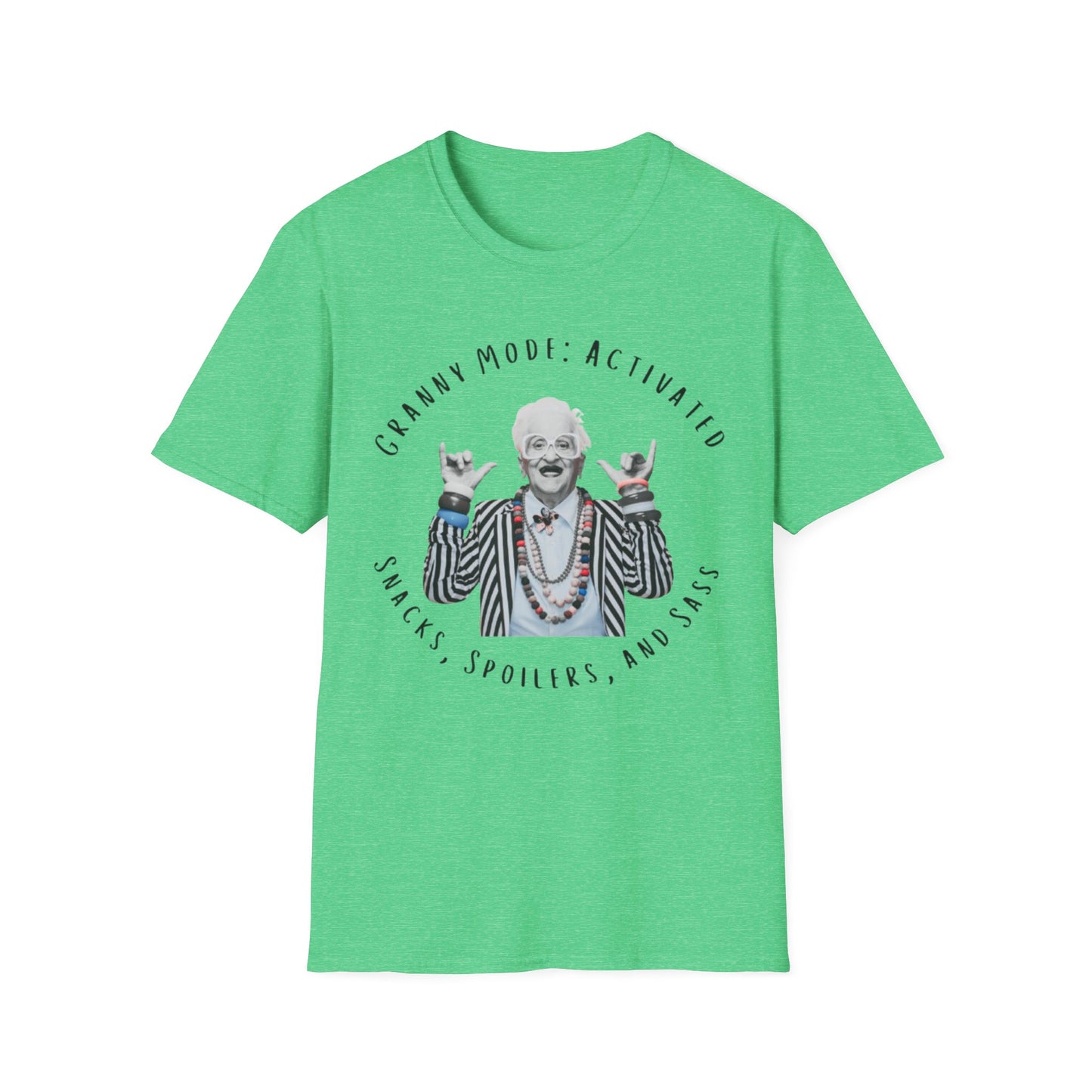 Granny Mode Activated T-Shirt, Fun Unisex Tee, Gift for Grandma, Family Reunion Apparel, Quirky Humor Shirt